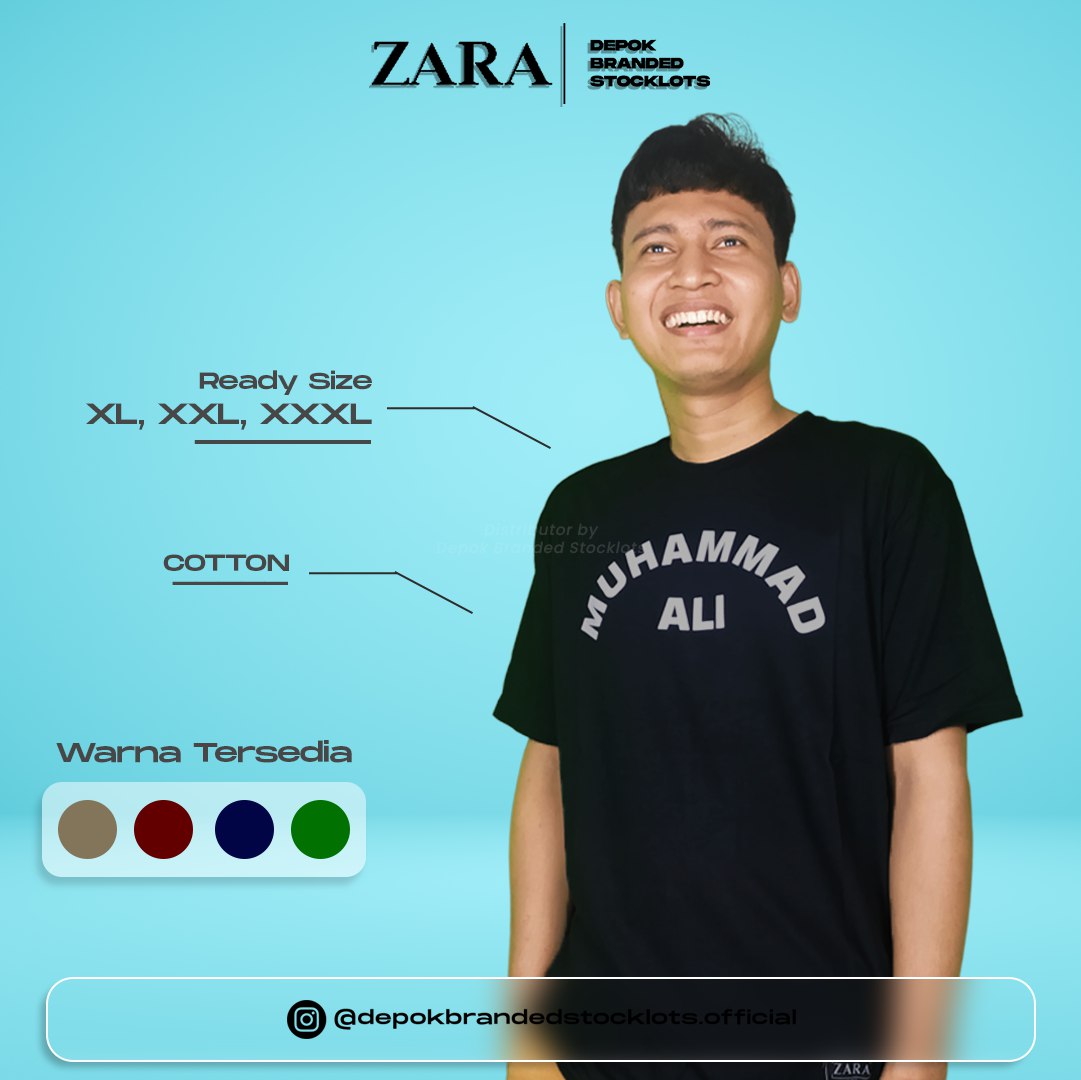 Grosir T-shirt Zara Dewasa Murah 01