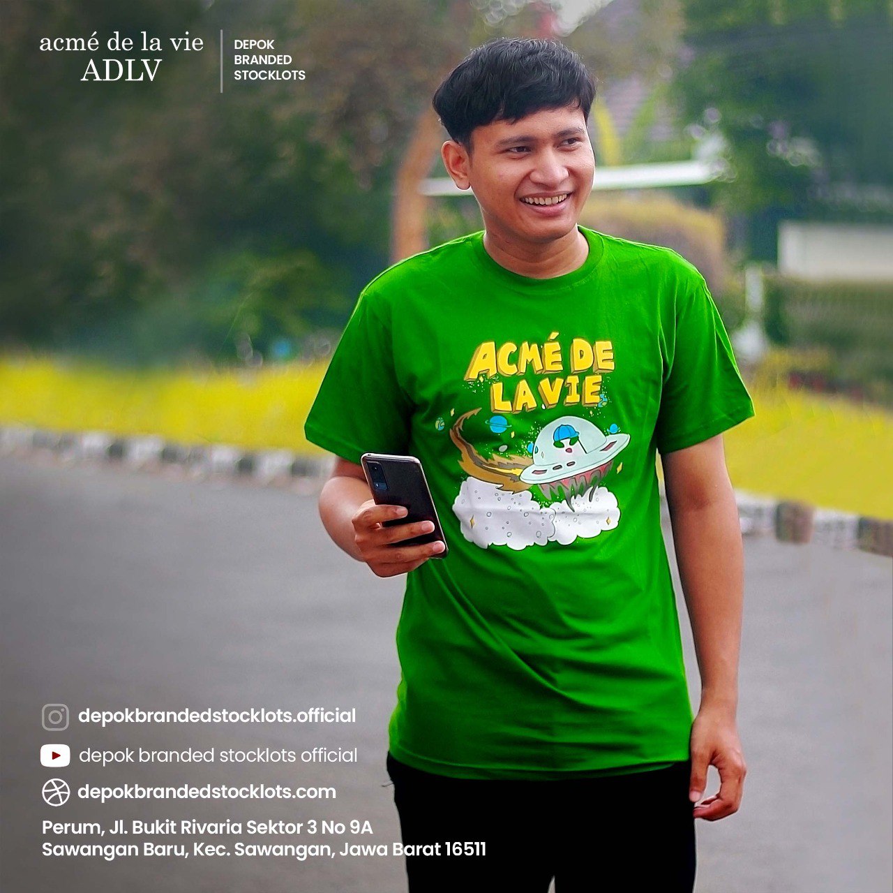 Grosir T-Shirt ADLV Pria Murah 01